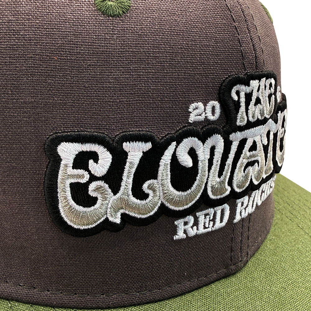 ヒログン　REDCAP　スタッズカスタム The Elovaters Red Rocks 2026 Charcoal/ Moss / Black Mesh — Alpine